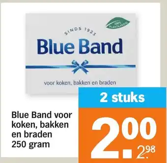 Albert Heijn Blue Band voor koken, baken en braden 2*250g aanbieding