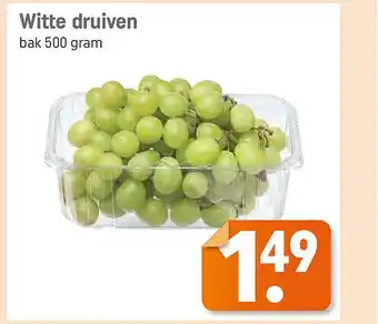 Dagwinkel Witte Druiven aanbieding