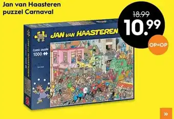 Blokker Jan van Haasteren puzzel Carnaval aanbieding