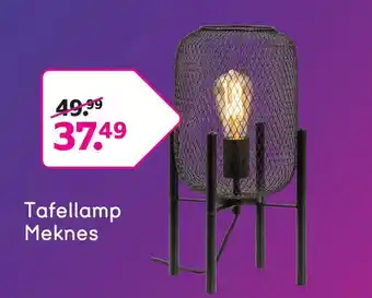 Leen Bakker Tafellamp Meknes aanbieding