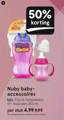 Etos Nuby babyaccessoires aanbieding