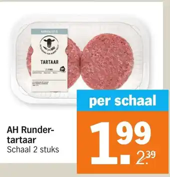 Albert Heijn AH Rundertartaar aanbieding