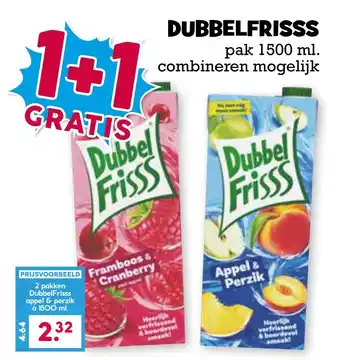 Boon`s Markt Dubbelfrisss aanbieding