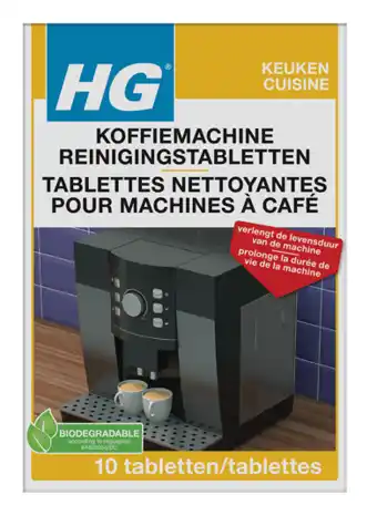De Online Drogist Hg keuken koffiemachine reinigings tabletten aanbieding