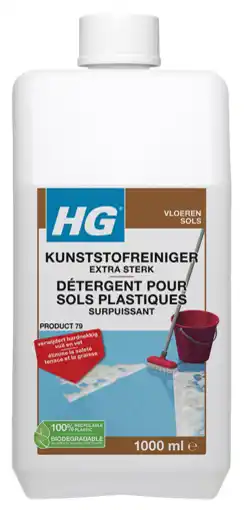 De Online Drogist Hg kunststofreiniger extra sterk aanbieding