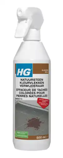 De Online Drogist Hg vloeren natuursteen kleurvlekken verwijderaar 41 aanbieding