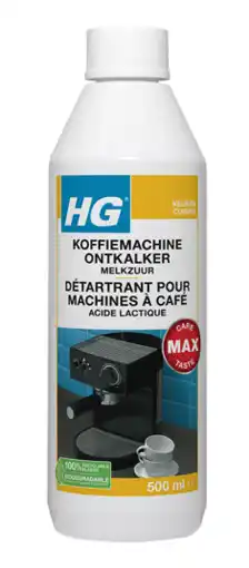 De Online Drogist Hg keuken koffiemachine ontkalker melkzuur aanbieding