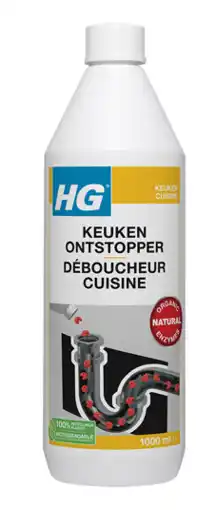 De Online Drogist Hg keuken ontstopper - voor hardnekkige verstoppingen aanbieding