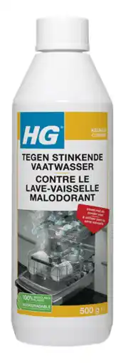 De Online Drogist Hg aircare tegen stinkende vaatwassers aanbieding