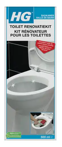 De Online Drogist Hg toilet renovatie kit aanbieding