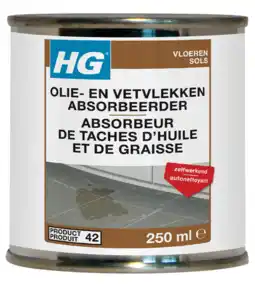 De Online Drogist Hg vloeren tegel & natuursteen olie - en vetvlekken absorbeerder aanbieding