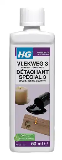 De Online Drogist Hg textiel vlekweg kaarsvet//teer/hars aanbieding