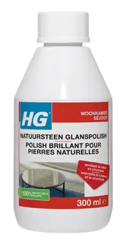 De Online Drogist Hg woonkamer natuursteen glans polish aanbieding