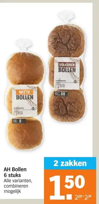 Albert Heijn AH Bollen 6st aanbieding