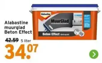 GAMMA Alabastine muurglad Beton Effect 5 liter aanbieding