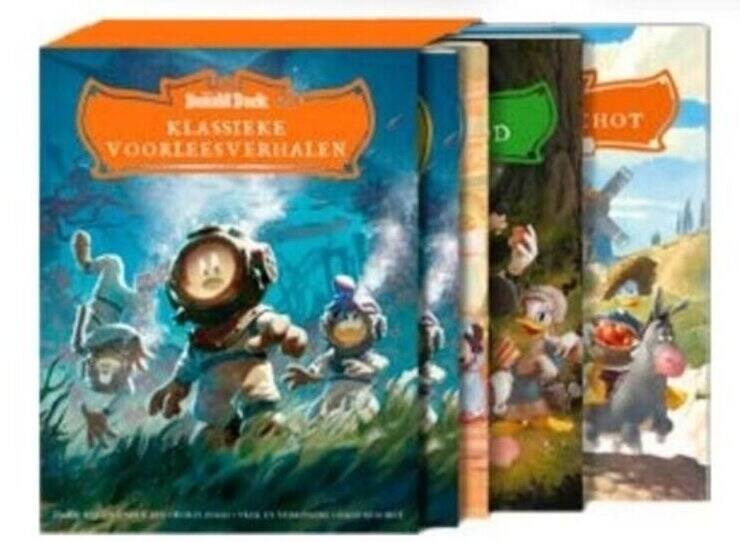 Donald Duck voorleesbox aanbieding bij Bruna