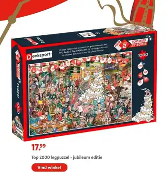 Bruna Top 2000 legpuzzel - jubileum editie aanbieding