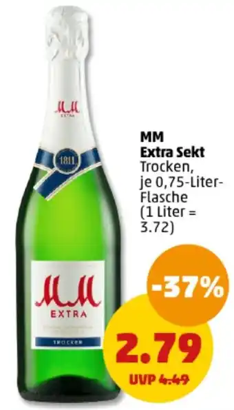 PENNY DE MM Extra Sekt aanbieding