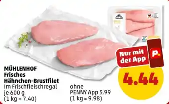 PENNY DE MÜHLENHOF Frisches Hähnchen-Brustfilet aanbieding