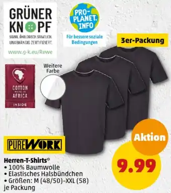 PENNY DE Herren-T-Shirts aanbieding