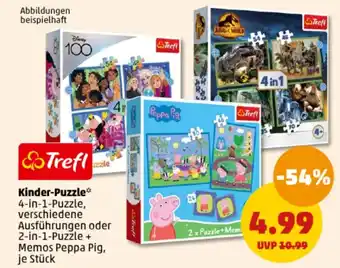 PENNY DE Kinder-Puzzle aanbieding