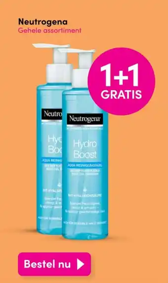 DA Neutrogena Gehele assortiment aanbieding