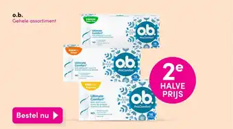 DA o.b. Gehele assortiment aanbieding