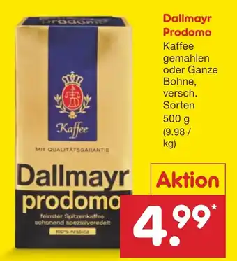 Netto Marken-Discount DE Dallmayr Prodomo aanbieding