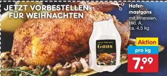 Netto Marken-Discount DE Hafermastgans aanbieding