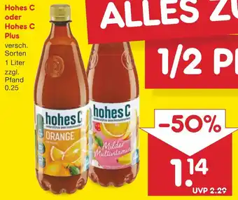 Netto Marken-Discount DE Hohes C oder Hohes C Plus aanbieding