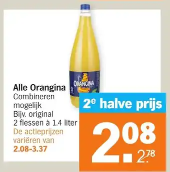 Albert Heijn Orangina assortiment aanbieding