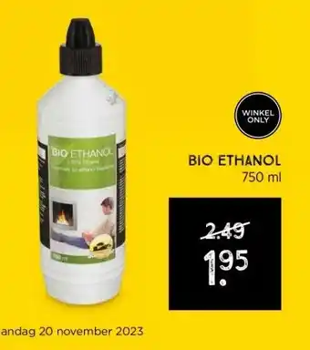 Xenos Bio ethanol aanbieding