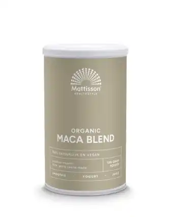 De Online Drogist Mattisson healthstyle maca blend aanbieding