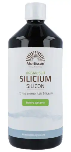 De Online Drogist Mattisson healthstyle organisch silicium vloeistof aanbieding
