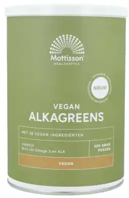 De Online Drogist Mattisson healthstyle alkagreens absolute poeder aanbieding