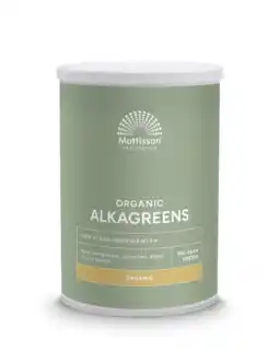 De Online Drogist Mattisson healthstyle alkagreens organic poeder aanbieding