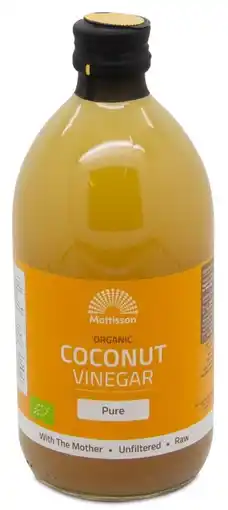 De Online Drogist Mattisson healthstyle coconut vinegar pure aanbieding