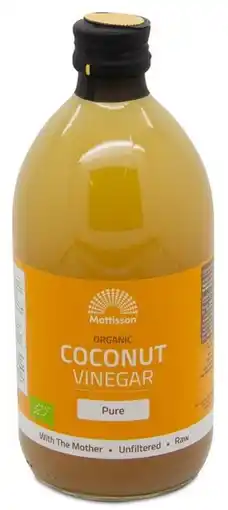 De Online Drogist Mattisson healthstyle coconut vinegar pure aanbieding