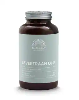 De Online Drogist Mattisson healthstyle levertraan olie capsules aanbieding