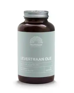 De Online Drogist Mattisson healthstyle levertraan olie capsules aanbieding