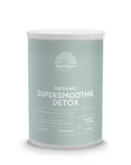 De Online Drogist Mattisson healthstyle organic super smoothie detox aanbieding