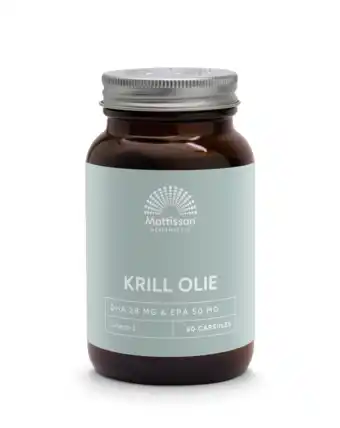 De Online Drogist Mattisson healthstyle krill olie 500mg capsules aanbieding