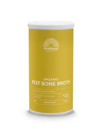De Online Drogist Mattisson healthstyle biologische runder botten bouillon aanbieding