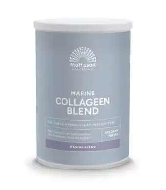 De Online Drogist Mattisson healthstyle marine collageen poeder peptan blend aanbieding