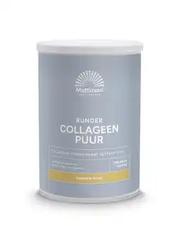 De Online Drogist Mattisson healthstyle runder collageen poeder peptan aanbieding