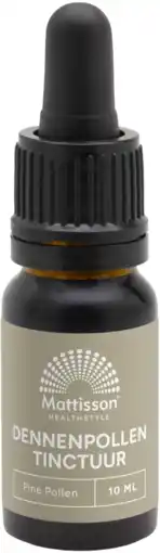 De Online Drogist Mattisson healthstyle pine pollen dennenpollen tinctuur druppels aanbieding