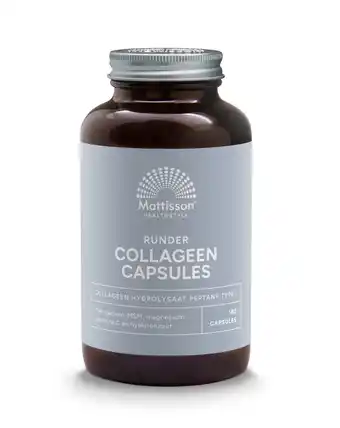 De Online Drogist Mattisson healthstyle runder collageen capsules aanbieding