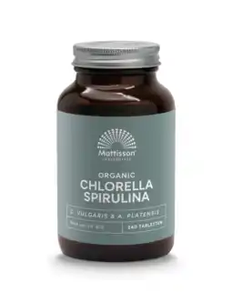 De Online Drogist Mattisson healthstyle organic chlorella spirulina tabletten aanbieding