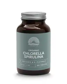 De Online Drogist Mattisson healthstyle organic chlorella spirulina tabletten aanbieding