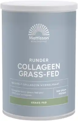 De Online Drogist Mattisson healthstyle runder collageen grass-fed solugel aanbieding
